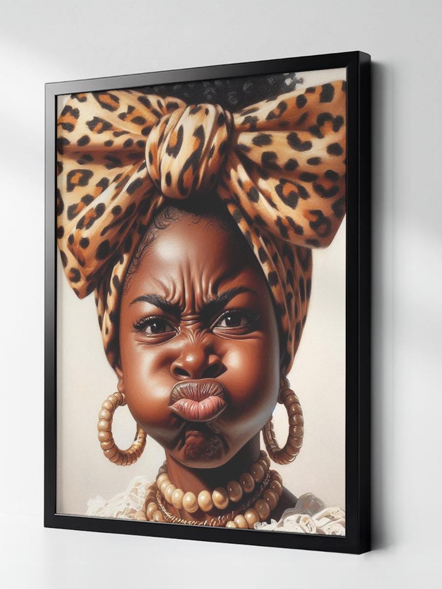 Stank Face Bathroom Wall Art Print