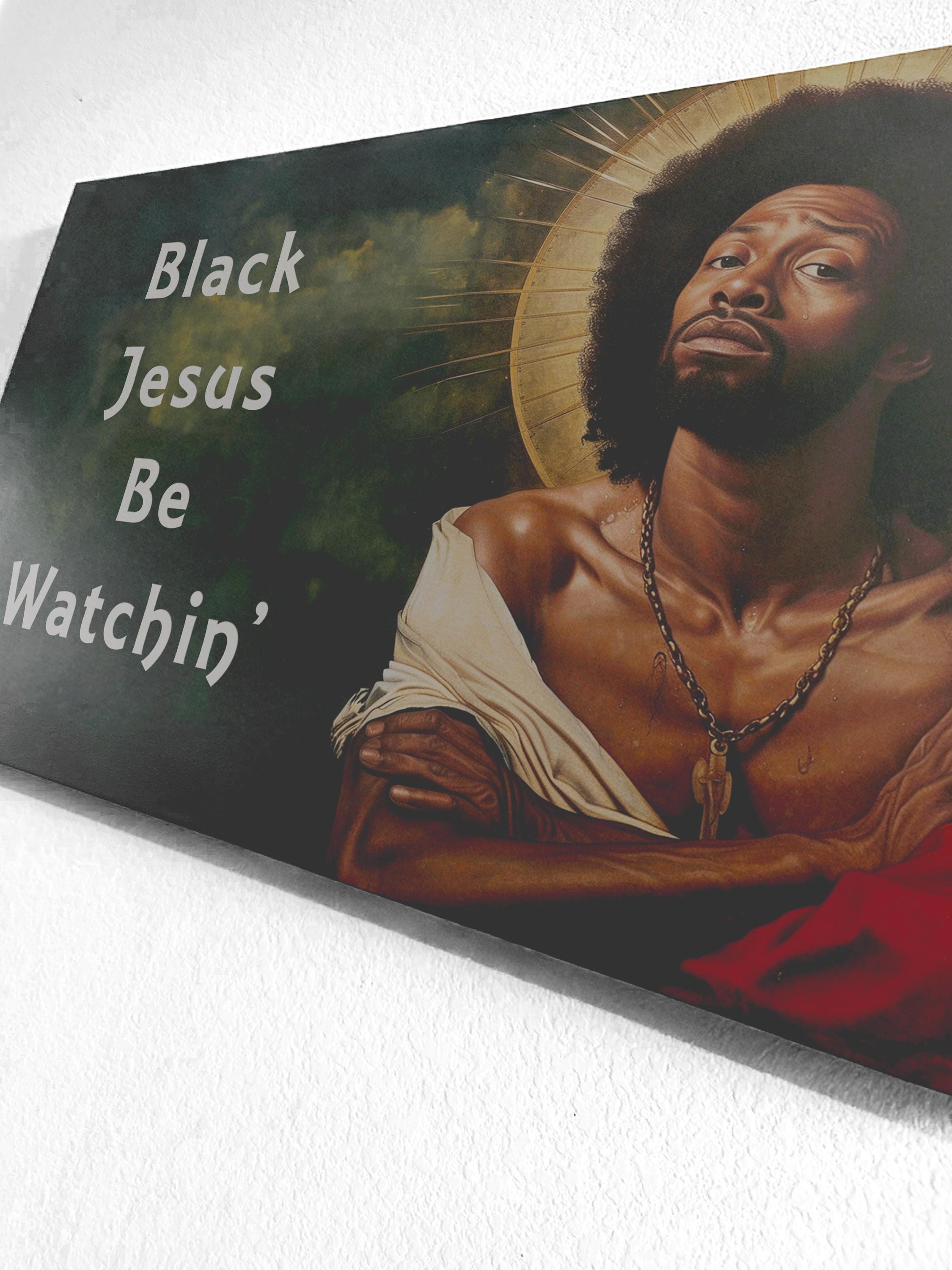 Amazon.com: Black Jesus Poster African American (91