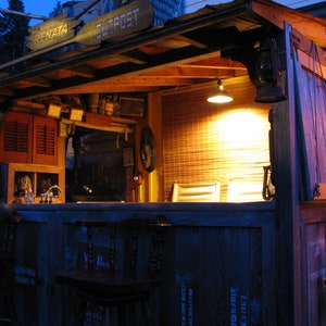 Adventure Themed Tiki Bar