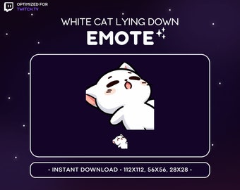 Süßes Twitch Emote - Discord Emoji, Schlaf, Müde, Tot, Traurig