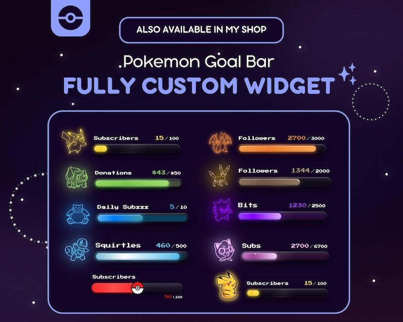Niedliches Pikachu-Twitch-Emote-Paket (40 Stück) – Pikachu-Pokémon-Emote, Gaming- und Streaming-Assets, Pikachu-Discord-Emote, Bundle, Liebe, Gemütlichkeit, Geld Bild 3