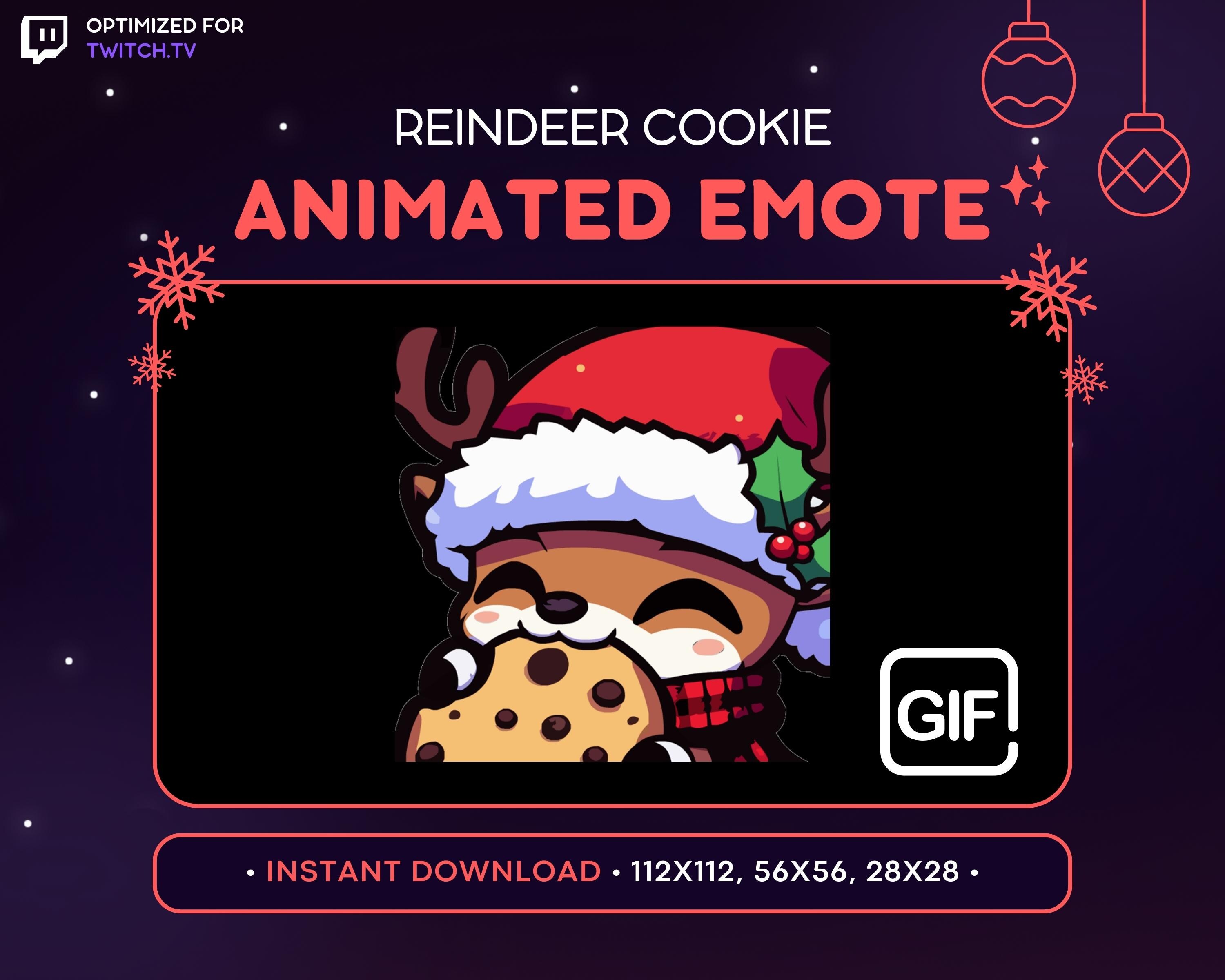Reindeer emoji - Etsy België, image size:3000x2400