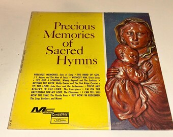 Precious Memories Of Sacred Hymns Southern Gospel Music vinyl Record Album lp