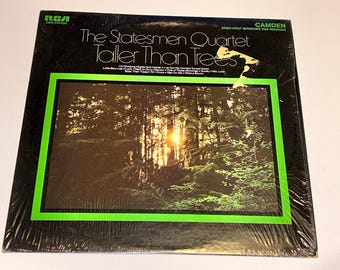 The Statesmen With Hovie Lister Taller Than Trees Southern  Gospel Music vinyl Record Album lp