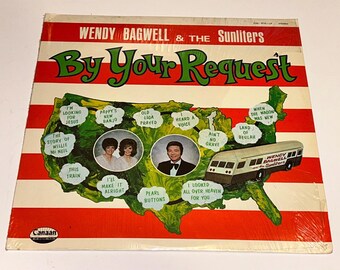 Wendy Bagwell & The Sunliters By Your Request Gospel southern Gospel vinyl Record Album lp