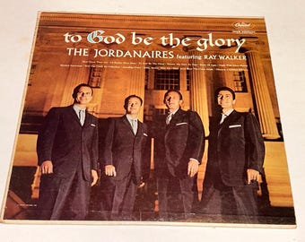 The Jordanaires To God Be The Glory Southern Gospel Music vinyl lp