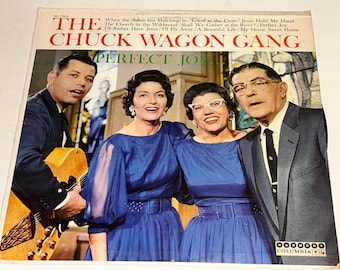 Lp Chuck Wagon Perfect Joy Southern Gospel Music vinyl Record Album lp