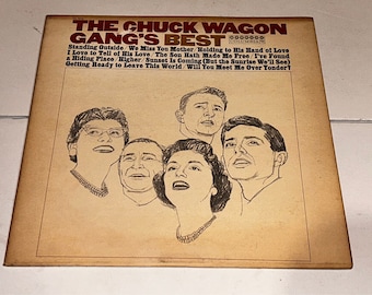 The Chuck Wagon Gang Best Southern Gospel Music vinyl lp