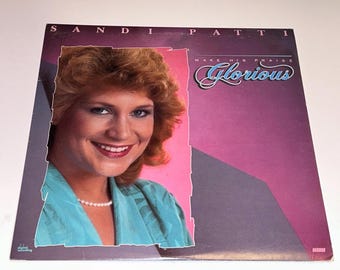 Lp Sandi Patti Make His Praise Glorious Gospel Music vinyl Record Album lp