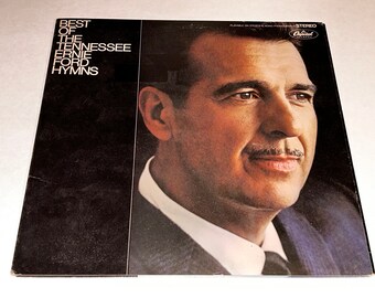 Best Of The Tennessee Ernie Ford Hymns Southern Gospel Music vinyl Album lp