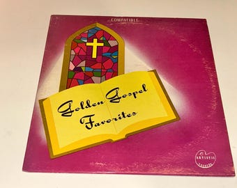 Golden Gospel Favorites various artists Gospel Music vinyl Record Album lp