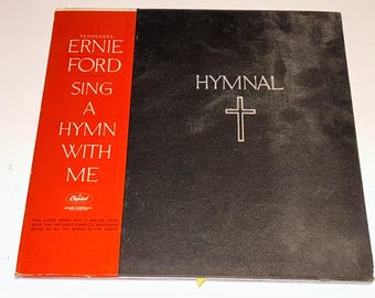 Vinilo LP de música gospel sureña de Tennessee Ernie Ford Sing A Hymn With Me