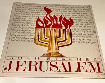 John Starnes Jerusalem Southern Gospel Music Record Album vinyl lp