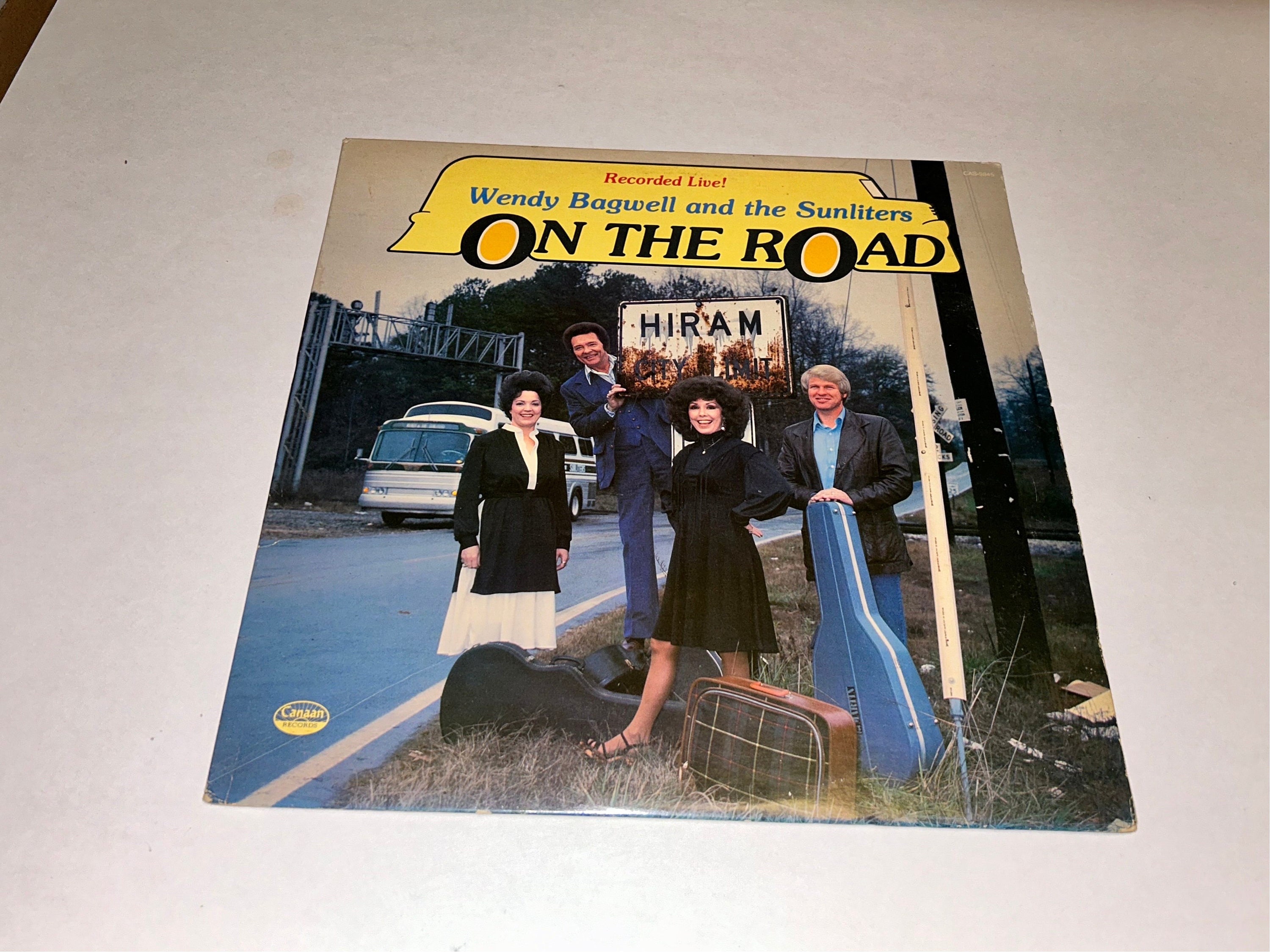 Wendy Bagwell & the Sunliters 0n the Road Gospel Vinyl Record