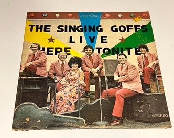 Jerry & The Goffs Lasting Sounds southern Gospel vinyl Record Album lp