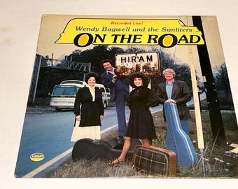 Wendy Bagwell & The Sunliters On The Road Gospel vinyl Record Album lp
