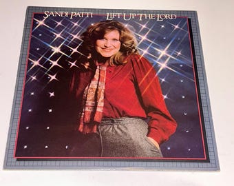 Lp Sandi Patti Lift Up The Lord Gospel Music vinyl Record Album lp