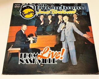 Blackwood Brothers Release Me (From My Sin) Southern Gospel Music vinyl lp