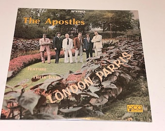 The Apostles  feature Their Bass London Parris Southern Gospel Music vinyl Record Album lp