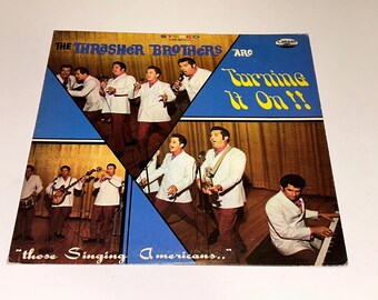 Thrasher Brothers Are Turning it On southern Gospel vinyl Record Album lp