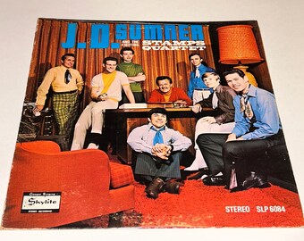 J. D. Sumner And The Exciting Stamps Quartet early Southern Gospel Music vinyl Record Album lp