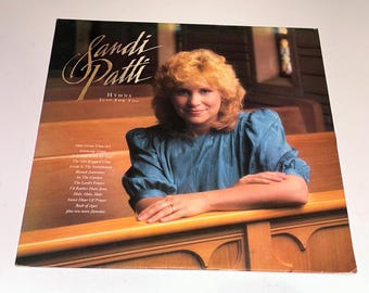 Lp Sandi Patti Hymns Just For You Gospel Music vinyl Record Album lp