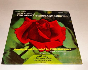 From Nashville The Jimmy Swaggart Singers  Southern Gospel Music vinyl Record Album lp