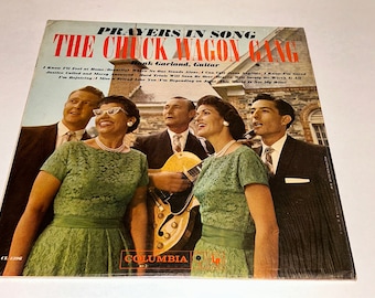 Lp Chuck Wagon Prayers in Song Southern Gospel Music disque vinyle