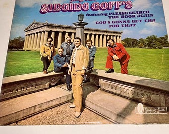 The Exciting Jerry And The Singing Goffs southern Gospel vinyl Record Album lp