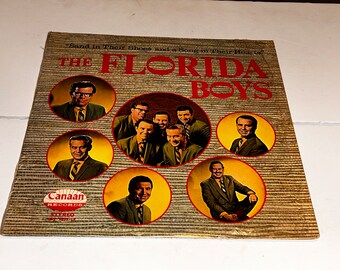 The Florida Boys Sand In Their Shoes And A Song In Their Heart Gospel Music vinyl lp
