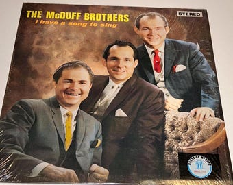 The McDuff Brothers I Have. Song To Sing Southern Gospel Music vinyl Record Album lp