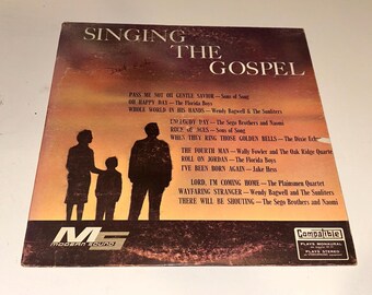 Singing The Gospel Southern Gospel Music vinyl Record Album lp