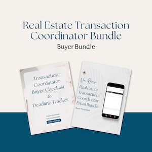 TC Email Templates | Real Estate | Transaction Coordinator Resources | Transaction Coordinator Emails | Transaction Coordinator Checklist