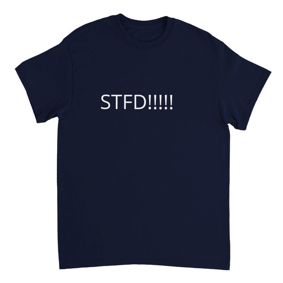 Stfd Clean STFD!!!!: Heavyweight Unisex Crewneck T-shirt - Etsy