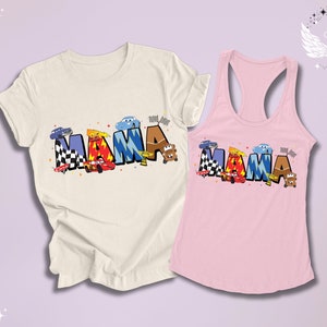 Lightning McQueen Mama Shirt, Piston Cup Shirt, Pixar Mother&#39;s Day T-shirt, Piston Cup Hoodie, Cars Mom Tee, Mama Cartoon Car Movie Shirt