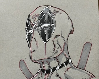 Deadpool Fine Art Print: Merc with a Mouth
