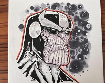 Thanos Art Print: The Mad Titan, Giclee Quality