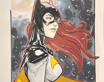 Batgirl Giclée-tryck: Hotellseriekonst av Andy
