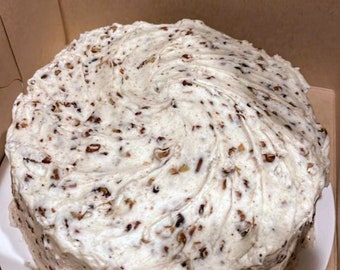 Butter Pecan 3 layer cake