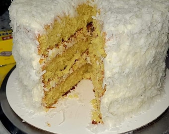 Grandma Lillies Fresh Coconut 3 layer cake