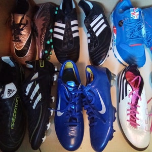 botas de futbol usadas
