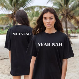 Yeah Nah Aussie Slang Shirt, Australian Humour, Australia Day 2026, Double Sided Design, Nah Yeah Slang Shirt, Funny Aussie Shirt