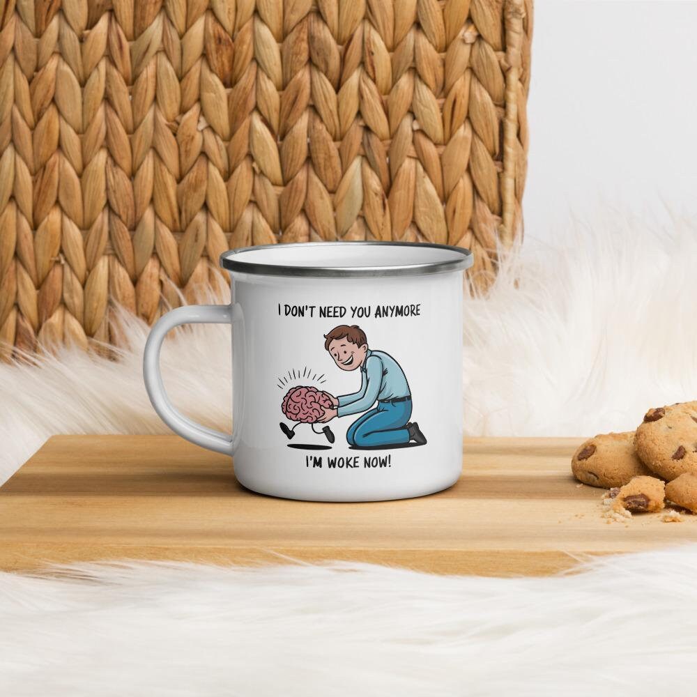 Mug Patriotique 11 Oz – Trump Never Socialist USA MAGA, Tasse à Café Décalée