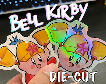 CLEARANCE - Bell Kirby, Die Cut Vinyl Stickers