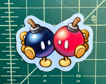 Bob-Omb Buddies, Die Cut Vinyl Sticker