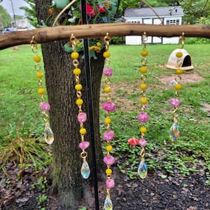 Beaded Wall Hanging and Suncatcher