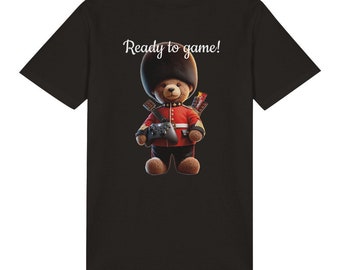 ¡Taba lista para jugar! (Camiseta orgánica para niños)