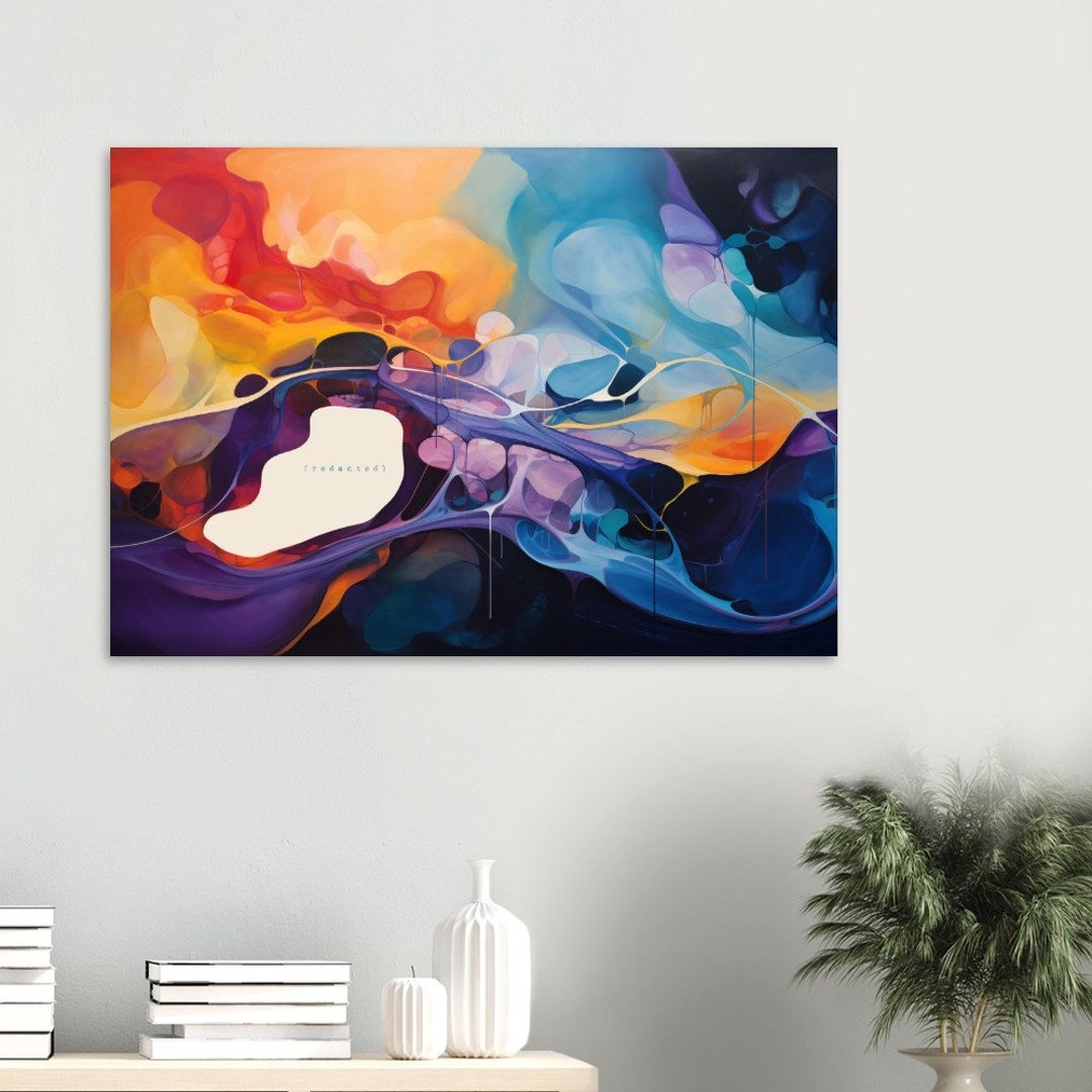 Redacted Flux - Premium Matte Paper Poster - Etsy Canada