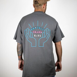 Comfort Colors shirt, Protect Trans Kids Shirt