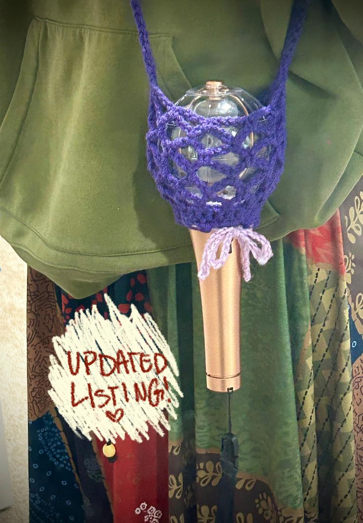 The Original K-pop Lightstick Holder Crochet Pattern *PATTERN ONLY